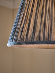 Navy Easy Fit Geo Pendant Lamp Shade - Image 3 of 6