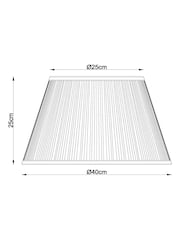 Navy Easy Fit Geo Pendant Lamp Shade - Image 6 of 6