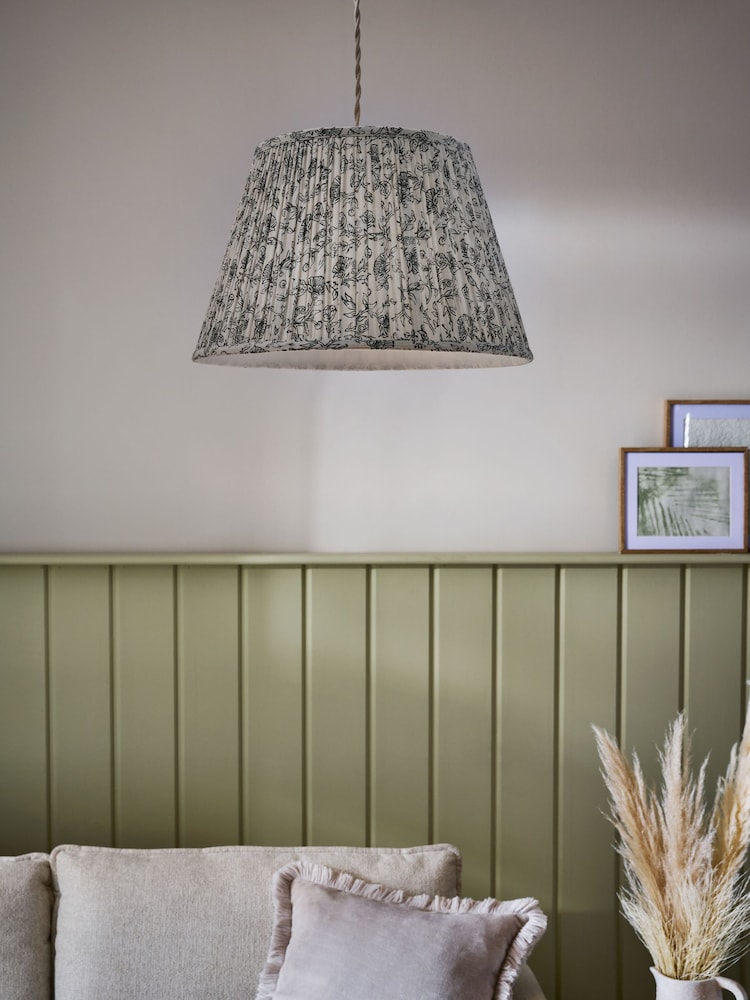 Easy Fit Country Floral Print Pendant Lamp Shade - Image 2 of 5