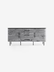 MADE.COM Grey Pine Effect Zeke Large Sideboard - Image 1 of 2