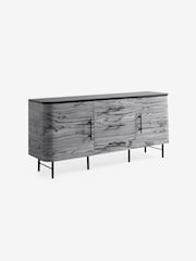 MADE.COM Grey Pine Effect Zeke Large Sideboard - Image 2 of 2