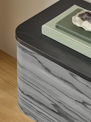 MADE.COM Grey Pine Effect Zeke Wide Up to 58 Inch TV Unit - Image 3 of 6