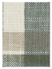 Green Linen Look Check Made to Measure Roman Blind - Image 6 of 6