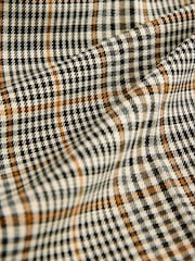 Yellow Check Wide Leg Trousers - Image 6 of 7