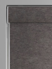 Charcoal Grey Linen Look Made to Measure Roman Blind - Image 4 of 6