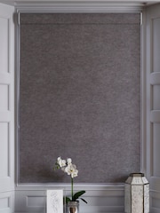 Charcoal Grey Linen Look Made to Measure Roman Blind - Image 5 of 6