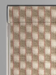 Natural/Orange Stripe Jacquard Made to Measure Roman Blind - Image 4 of 6