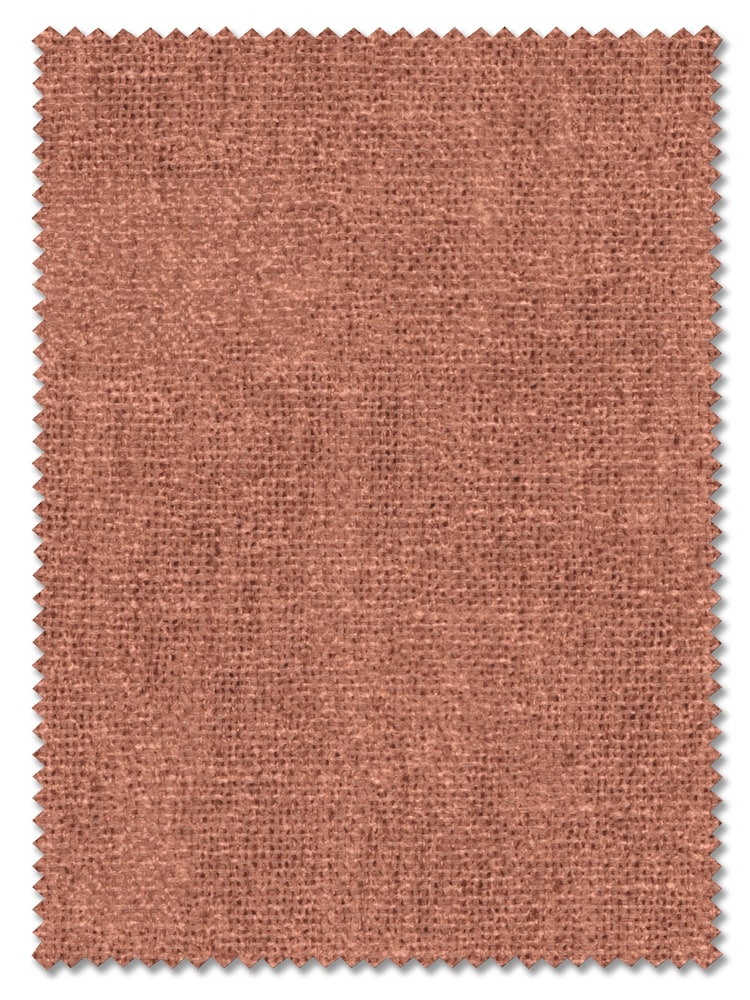 Rust Brown Touch of Linen Made to Measure Roman Blind - Image 7 of 7 Rust Brown Touch of Linen Made to Measure Roman Blind - Image 7 of 7