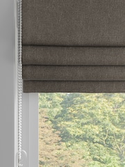 Grey Soft Touch Chenille Made to Measure Roman Blind - Image 2 of 6