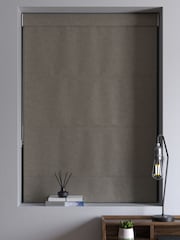 Grey Soft Touch Chenille Made to Measure Roman Blind - Image 5 of 6