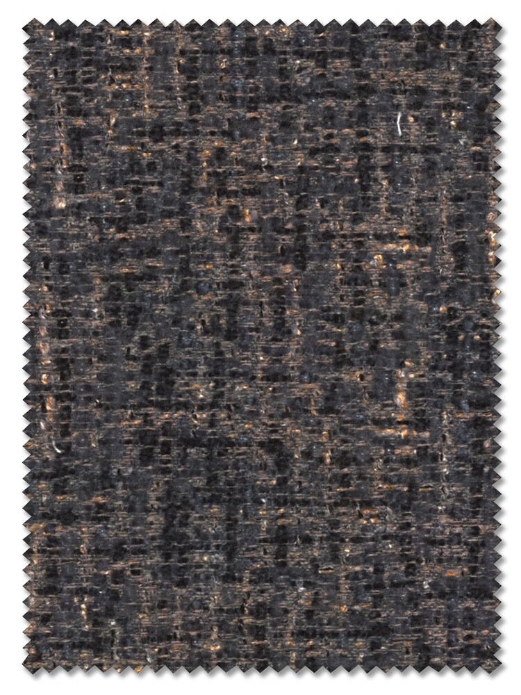 Charcoal Grey Textured Weave Made to Measure Roman Blind - Image 6 of 6