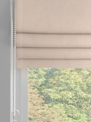 Natural Pink Cotton Made to Measure Roman Blind - Image 2 of 6