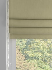 Green Khaki Cotton Made to Measure Roman Blind - Image 2 of 6
