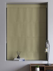 Green Khaki Cotton Made to Measure Roman Blind - Image 4 of 6