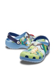 Crocs Blue Bluey Classic Clogs - Image 3 of 5