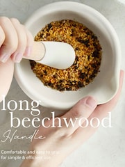 Milton Brook White Size 3 Pestle and Mortar Set - Image 3 of 6