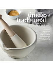 Milton Brook White Size 6 Pestle and Mortar Set - Image 3 of 7