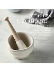 Milton Brook White Size 1 Pestle and Mortar Set - Image 3 of 6