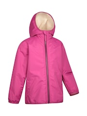 Mountain Warehouse Robin Kids Water Resistant Borg Lined Jacket - Imagen 2 de 6