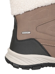 Mountain Warehouse Brown Idaho Womens Waterproof Thermal Snow Boots - Image 6 of 8