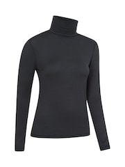 Mountain Warehouse Black Keep The Heat Womens Roll Neck Thermals - Image 2 of 5