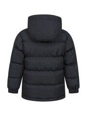 Mountain Warehouse Black Kids Snow Borg Lined Padded Jacket - Image 3 of 6
