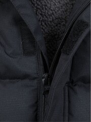 Mountain Warehouse Black Kids Snow Borg Lined Padded Jacket - Image 5 of 6
