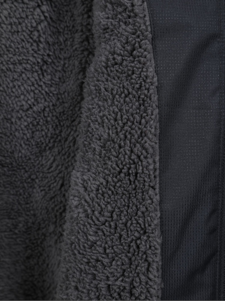 Mountain Warehouse Black Kids Snow Borg Lined Padded Jacket - Image 6 of 6