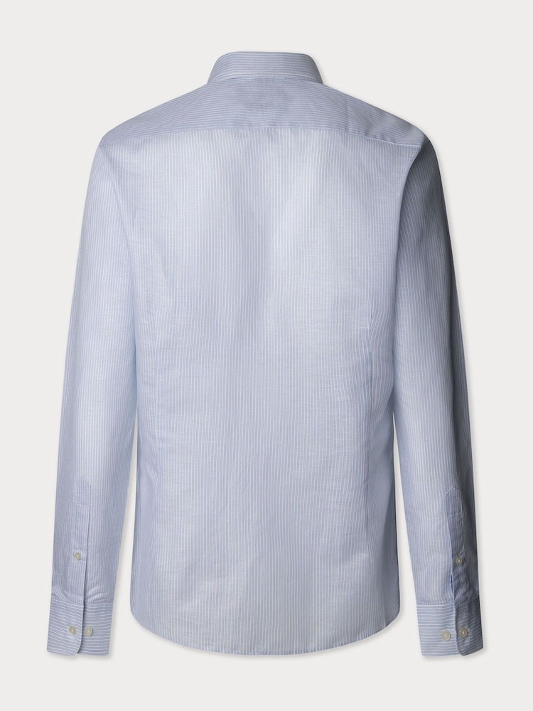 Linen Bengal Strip Shirt - Image 8 of 8