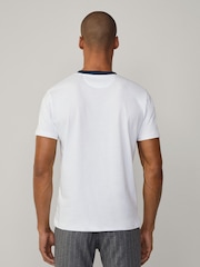 Білий - Футболки Hackett Classic Fit Heritage - Image 4 of 7