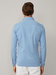 Hackett Tailored Fit Denim Shirt - Image 4 of 8