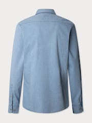 Hackett Tailored Fit Denim Shirt - Image 8 of 8