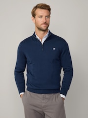 Hackett Quarter Zip Jumper - Image 1 of 6