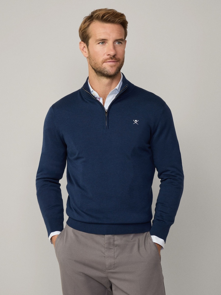 Hackett Quarter Zip Jumper - Image 1 of 6