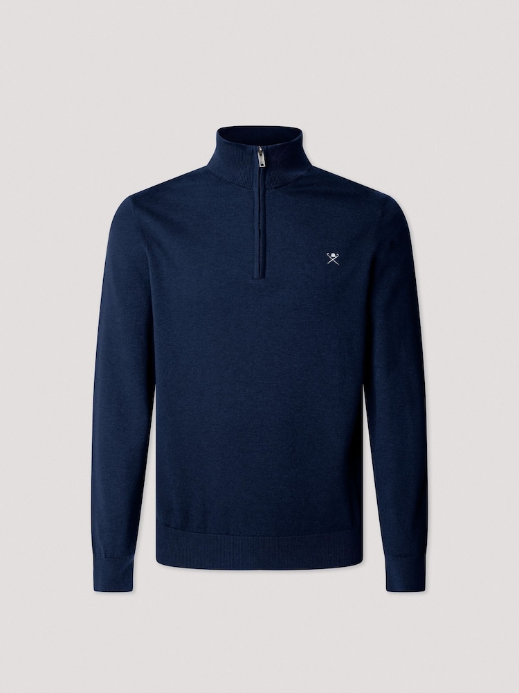 Hackett Quarter Zip Jumper - Image 5 of 6