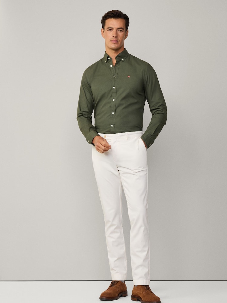 Hackett Slim Fit Oxford Shirt - Image 6 of 8