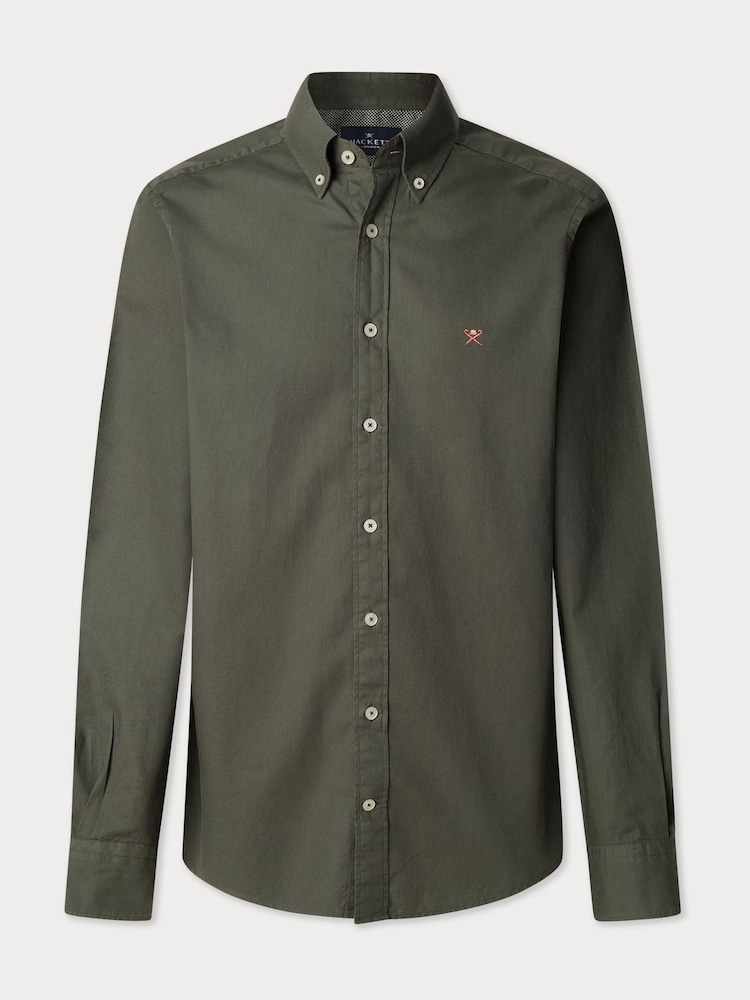 Hackett Slim Fit Oxford Shirt - Image 7 of 8
