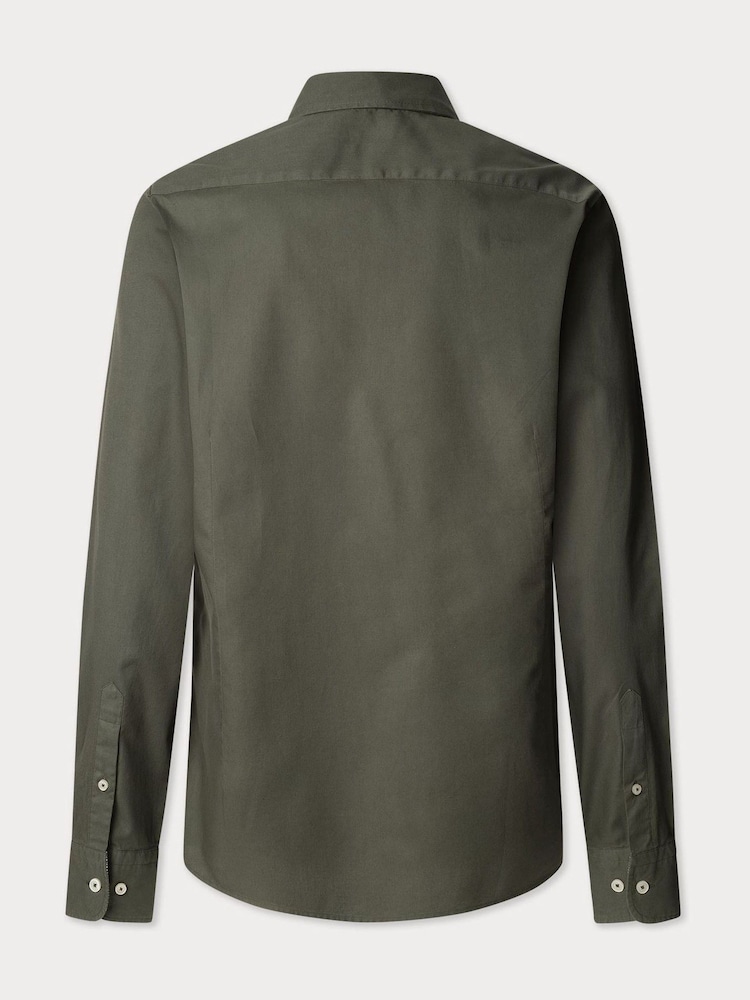 Hackett Slim Fit Oxford Shirt - Image 8 of 8