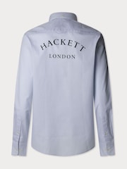 Heritage Fine Stripe Oxford With Printed Logo Shirt - Image 2 of 2