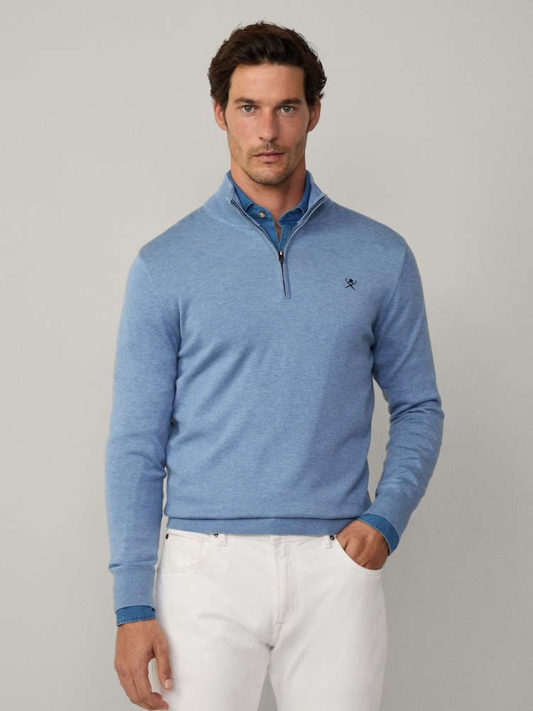 Hackett Quarter Zip Jumper - Image 1 of 7