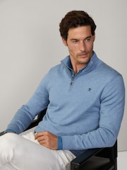 Hackett Quarter Zip Jumper - Image 2 of 7