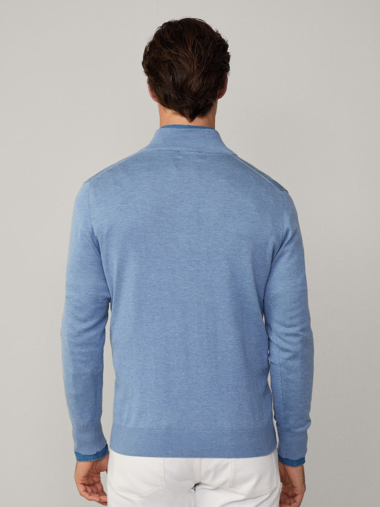 Hackett Quarter Zip Jumper - Image 4 of 7