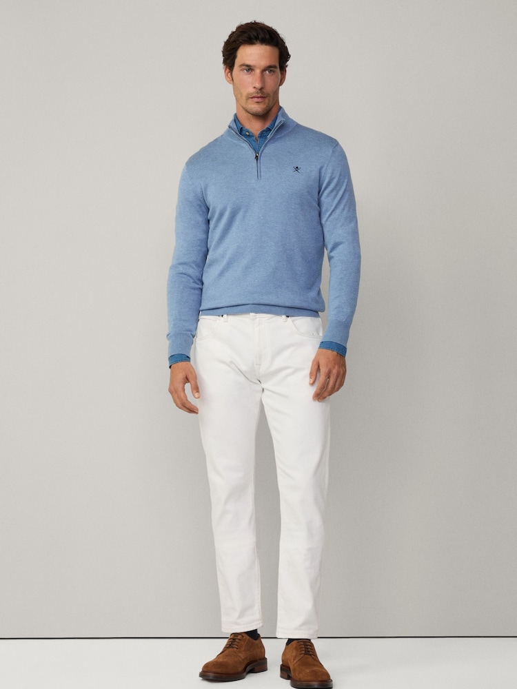 Hackett Quarter Zip Jumper - Image 5 of 7