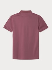 Soft Jersey Polo With Stripe Placket Detail - Image 2 of 2