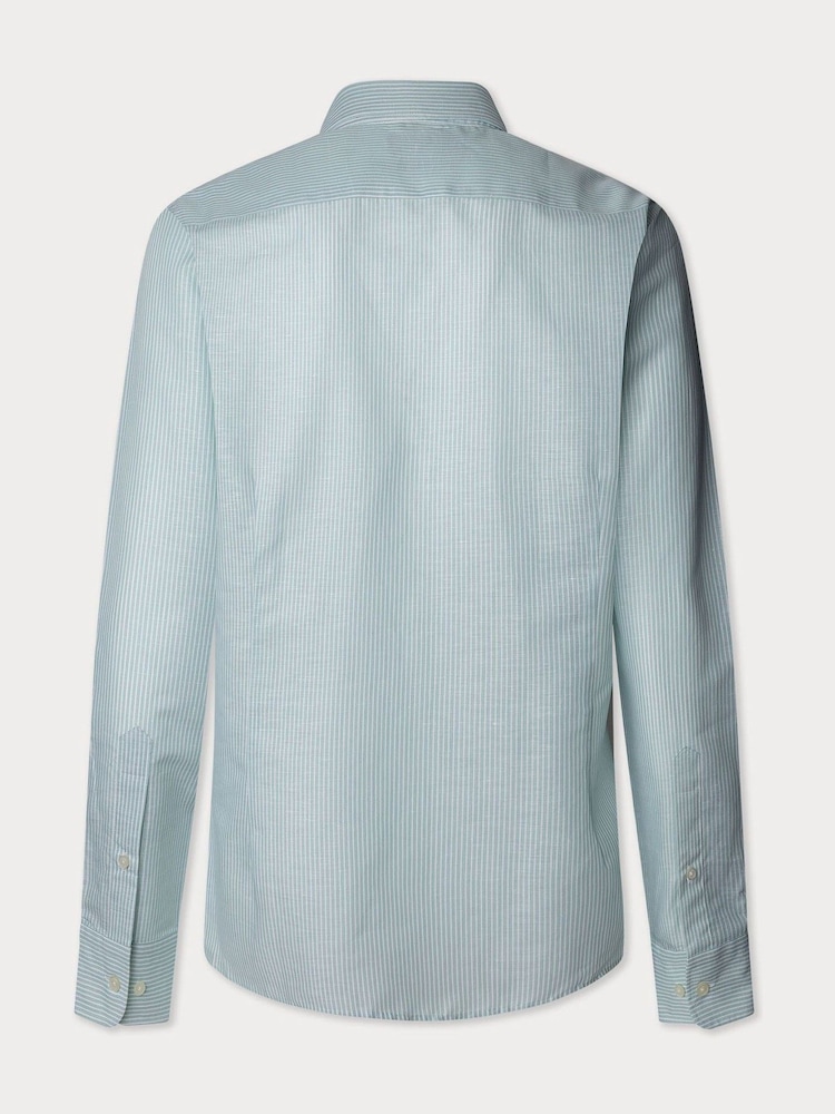 Linen Bengal Strip Shirt - Image 2 of 2