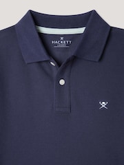 Hackett Classic Fit Embroidered Piqué Polo - Image 3 of 4