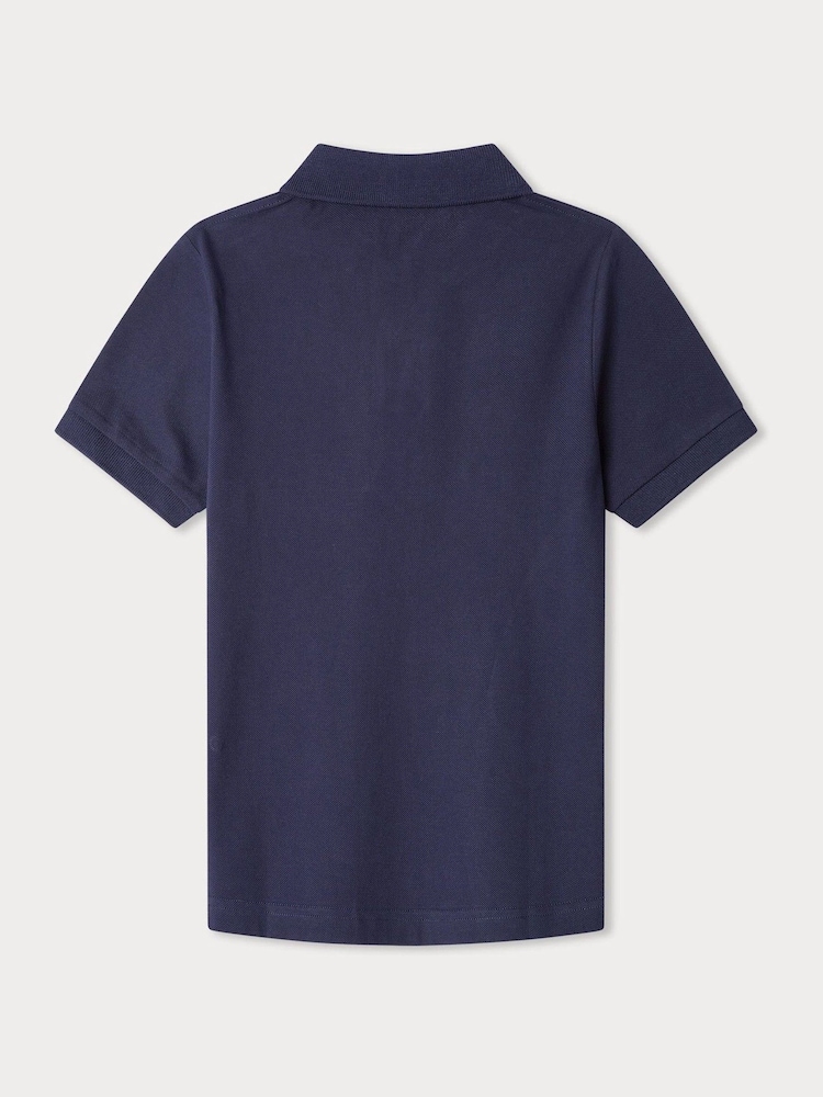 Hackett London Older Boys 100% Cotton Polo Shirt - Image 2 of 4