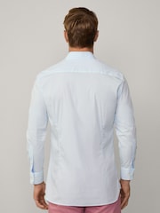 Strip Button Down Shirt With Embroidered Logo - Image 4 of 8