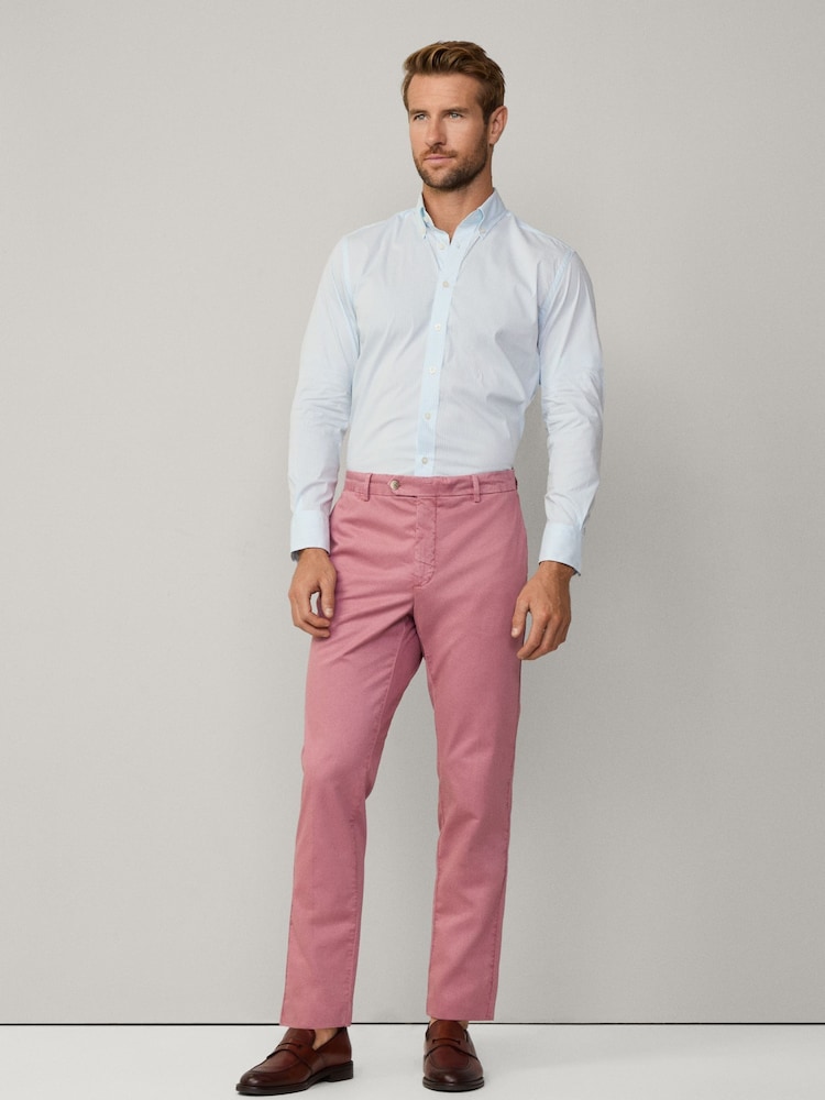 Strip Button Down Shirt With Embroidered Logo - Image 6 of 8