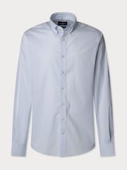 Strip Button Down Shirt With Embroidered Logo - Image 7 of 8